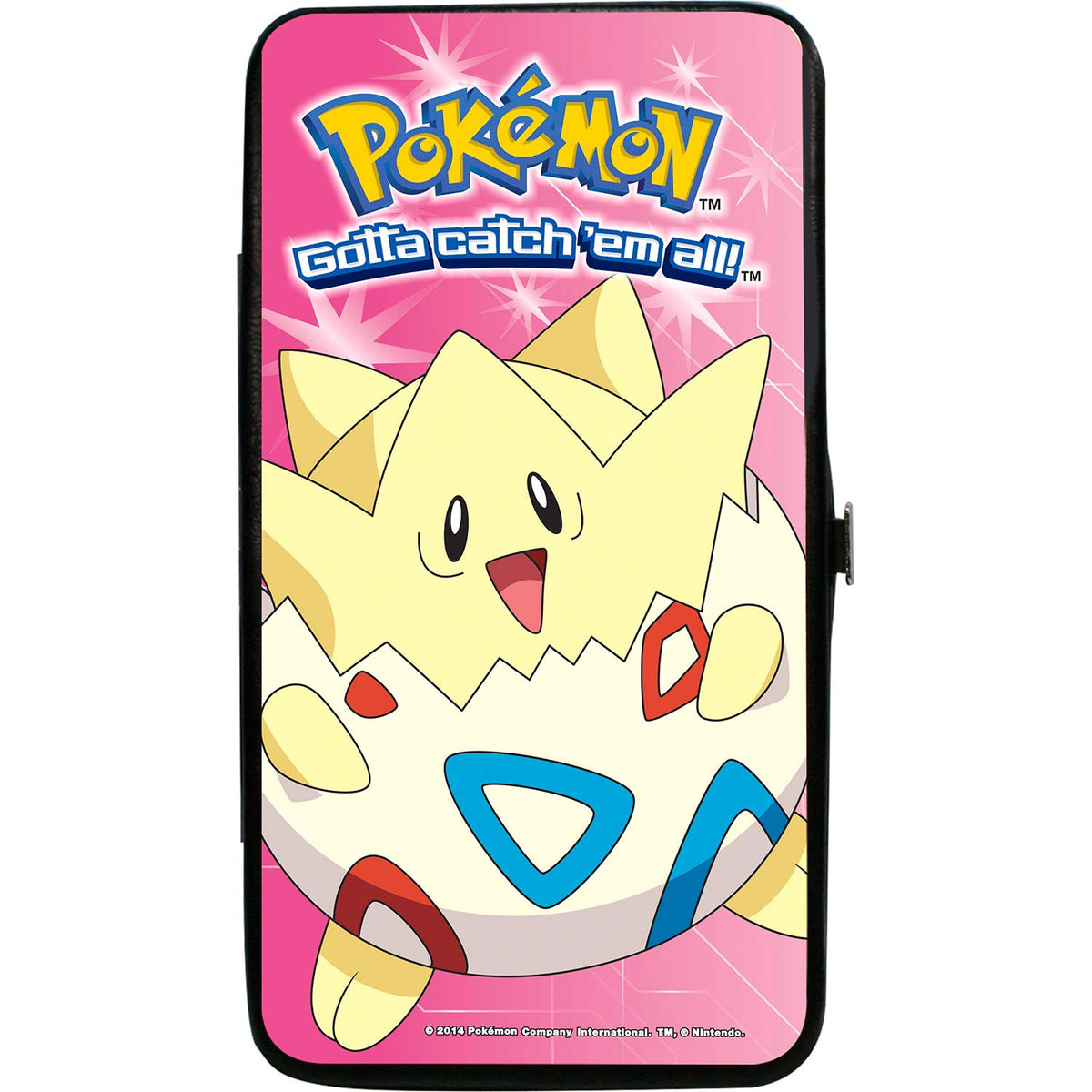 Pokemon Pok�mon Togepi Pose Pinks Girls Wallet Back