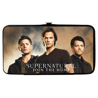 Dean, Sam & Castiel Group  Nothing In Our Lives Is Simple Supernatural Girls Wallet Front
