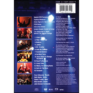 Ozzy Osbourne DVD
