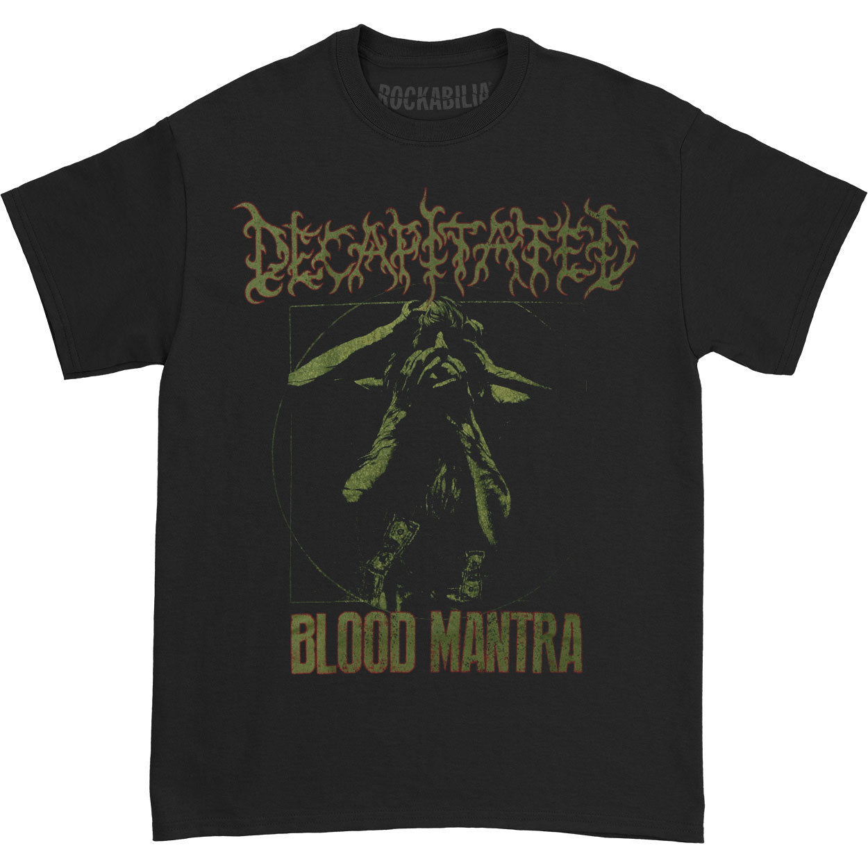 Decapitated Blood Mantra Tour T-shirt Front