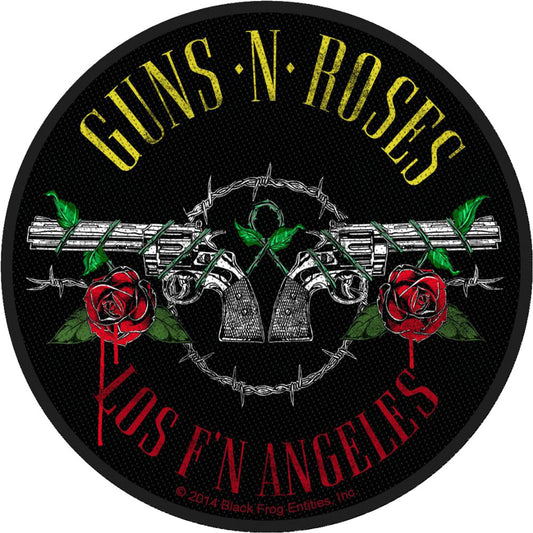 Guns N Roses Los F'n Angeles Woven Patch Front