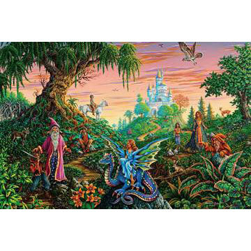 Michael Fishel Enchanted Encounter Domestic Poster