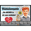 Vitameatavegamin Domestic Poster