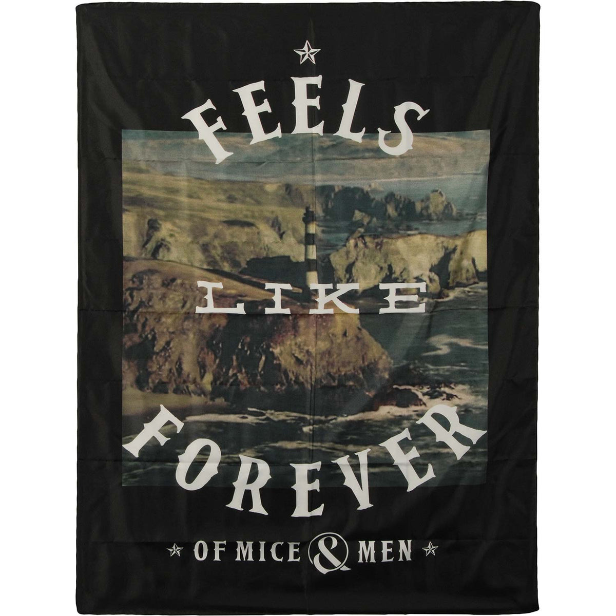 Of Mice & Men Lighthouse Poster Flag Front