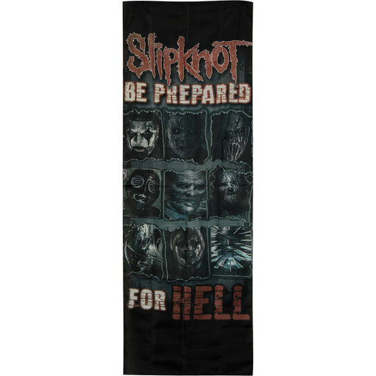 Slipknot Be Prepared for Hell Door Flag Front