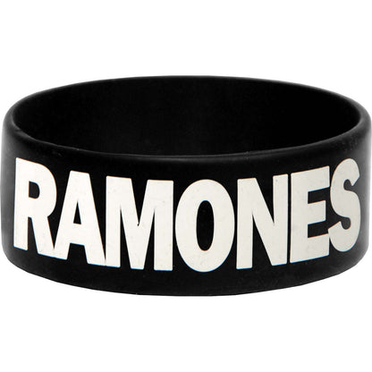 Ramones Gabba Gabba Hey Rubber Bracelet Back