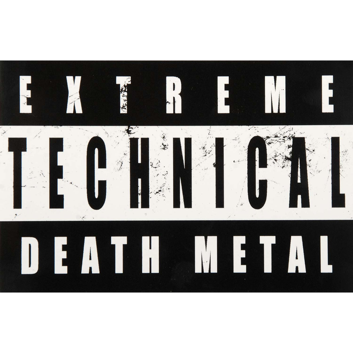 Archspire Technical Death Metal Sticker Front