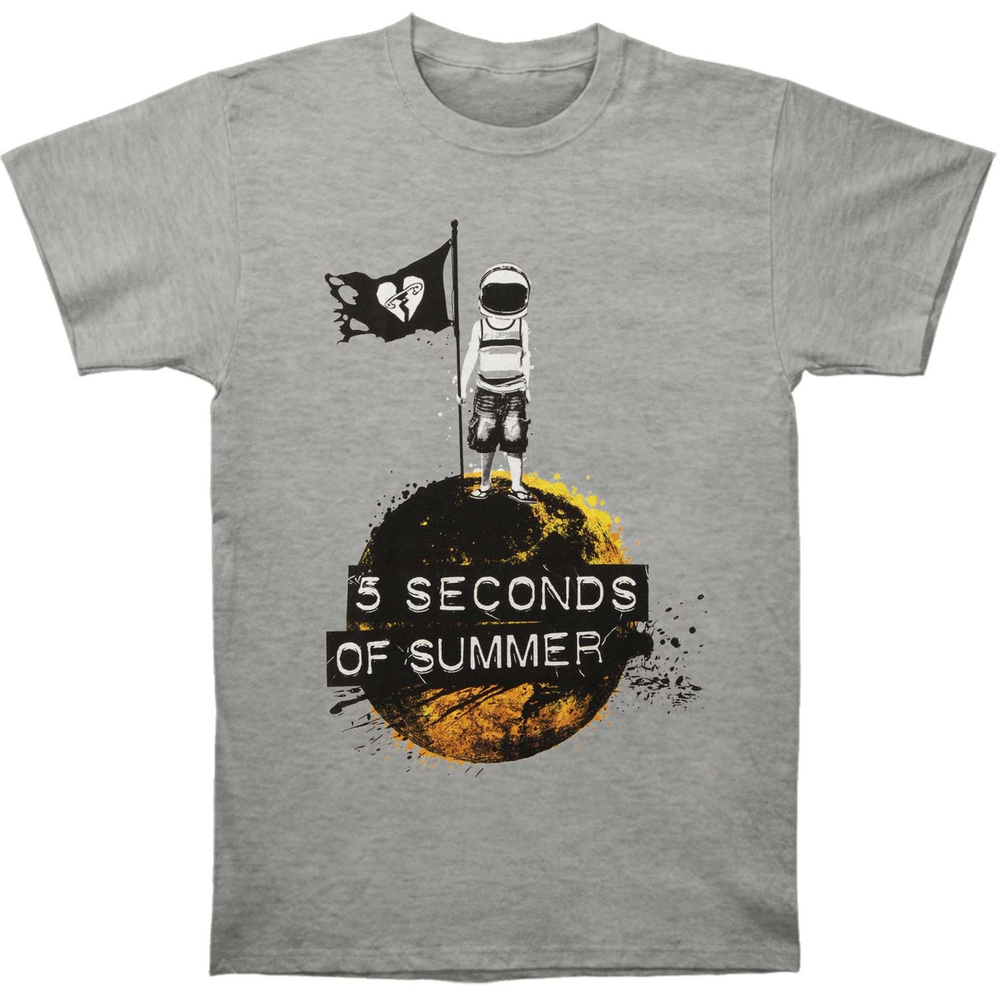 5 Seconds Of Summer Astronaut T-shirt Front