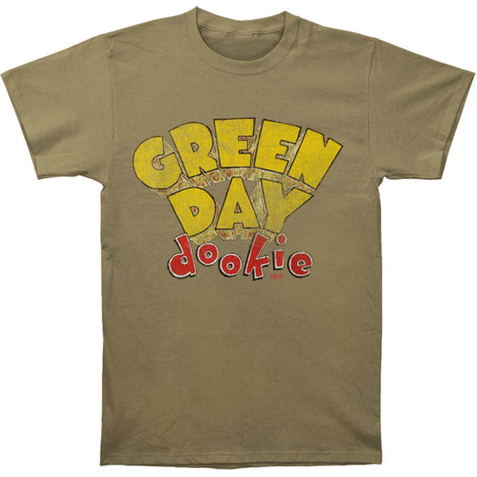 Green Day Dookie Slim Fit T-shirt Front