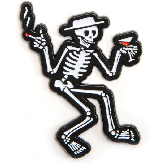 Social Distortion Skelly Enamel Pin Pewter Pin Badge