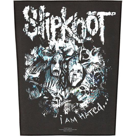 Slipknot I Am Hated Back Patch Front
