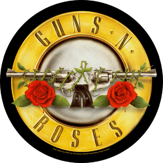Guns N Roses Bullet Logo Back Patch Front