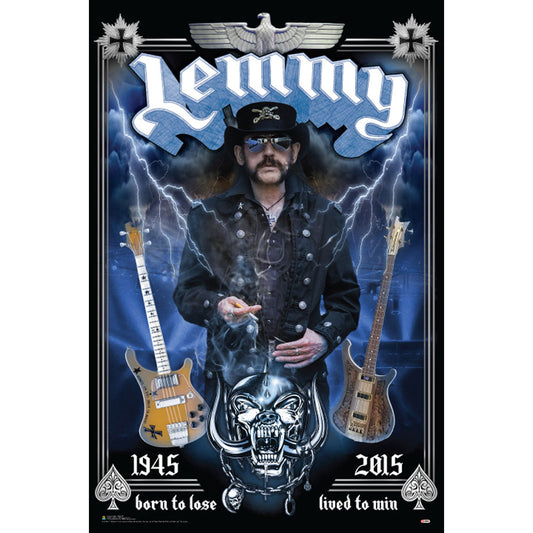 Motorhead Lemmy Tribute Domestic Poster Front