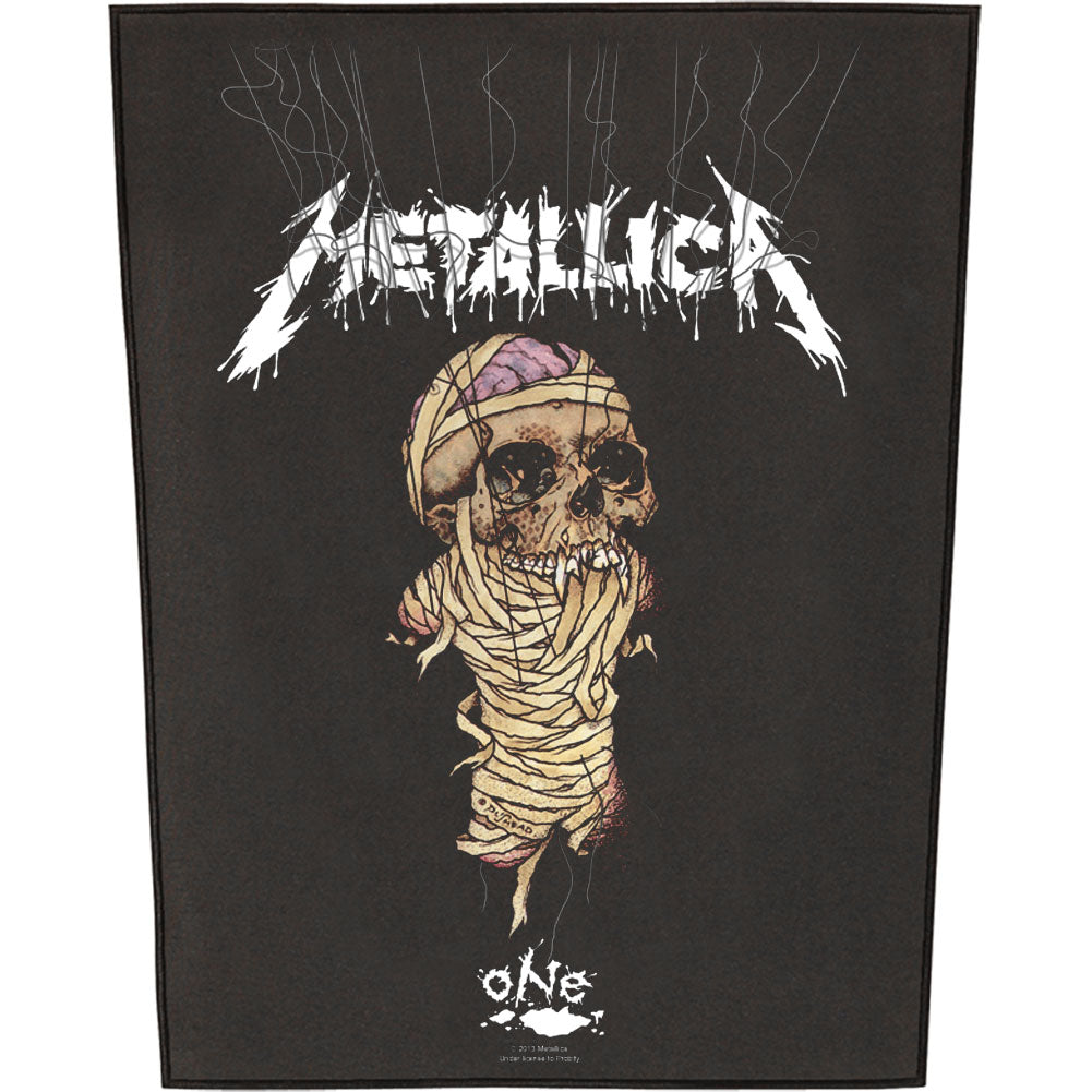Metallica One/Strings Back Patch Front