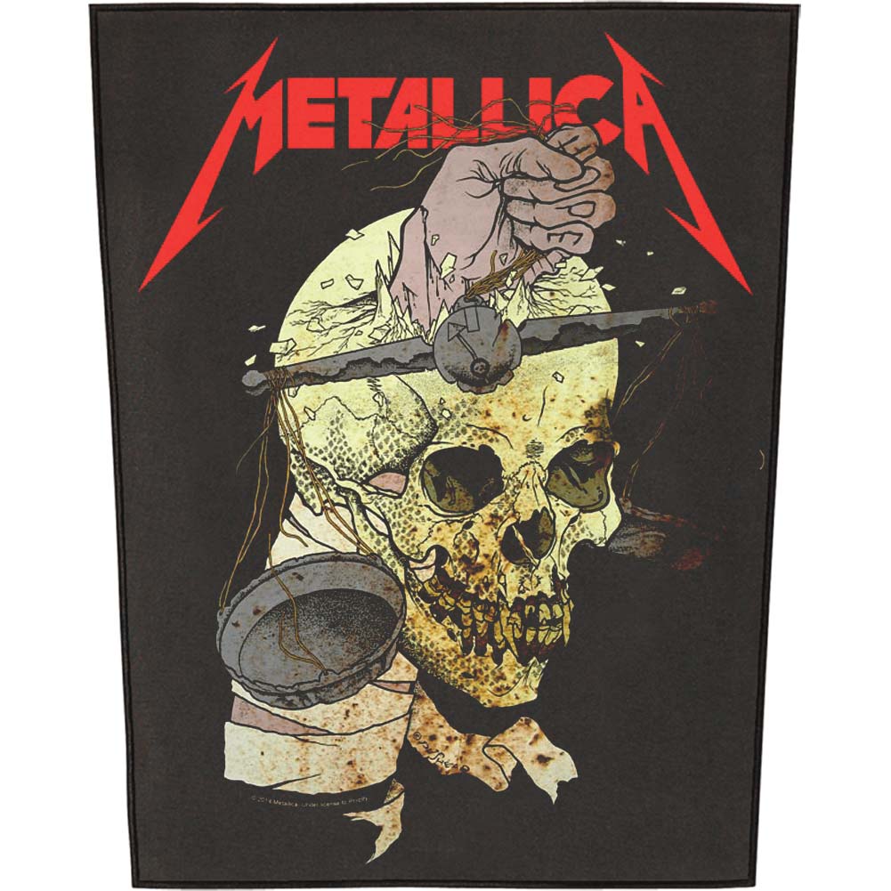 Metallica Harvester Of Sorrow Back Patch Front