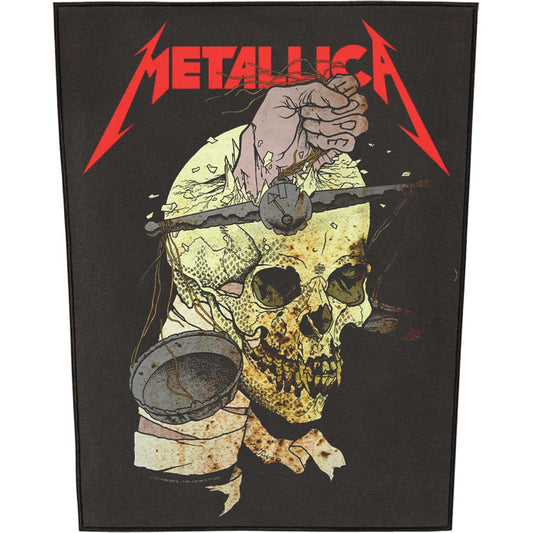 Metallica Harvester Of Sorrow Back Patch Front