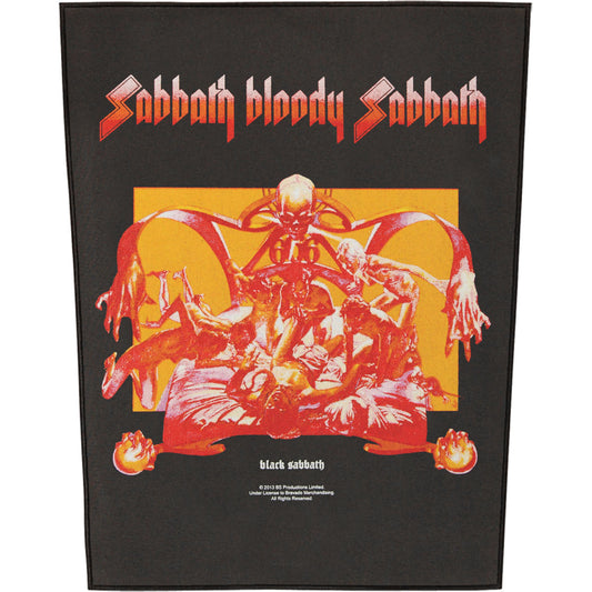 Black Sabbath Sabbath Bloody Sabbath Back Patch Front