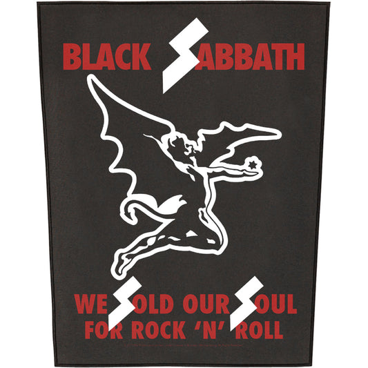 Black Sabbath We Sold Our Souls Back Patch Front