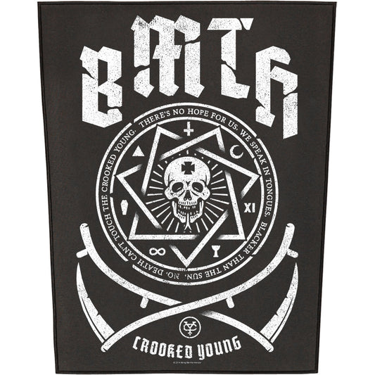 Bring Me The Horizon Crooked Young Back Patch Front