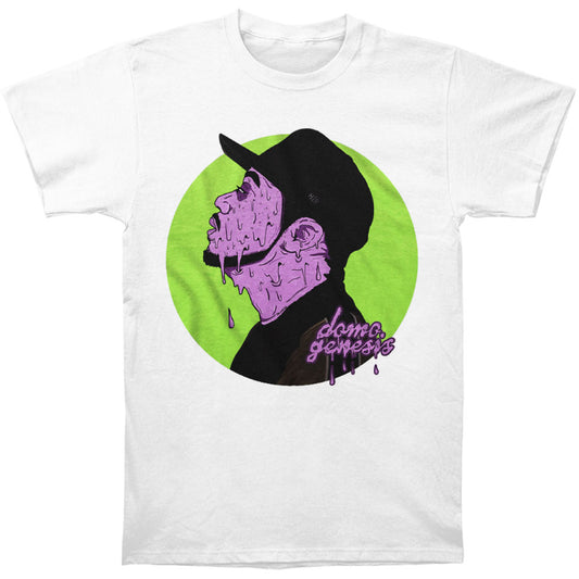 Domo Genesis Melting Face Mens Regular T T-shirt Front