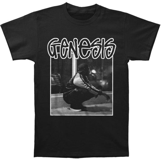 Domo Genesis Squatting Photo Mens Regular T T-shirt Front