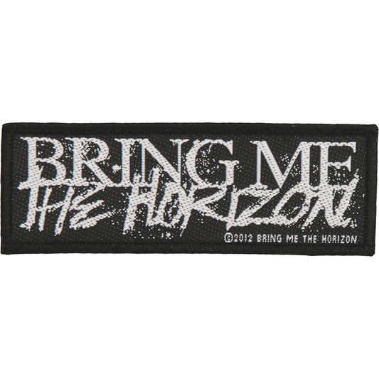 Bring Me The Horizon Horror Logo Woven Patch Front