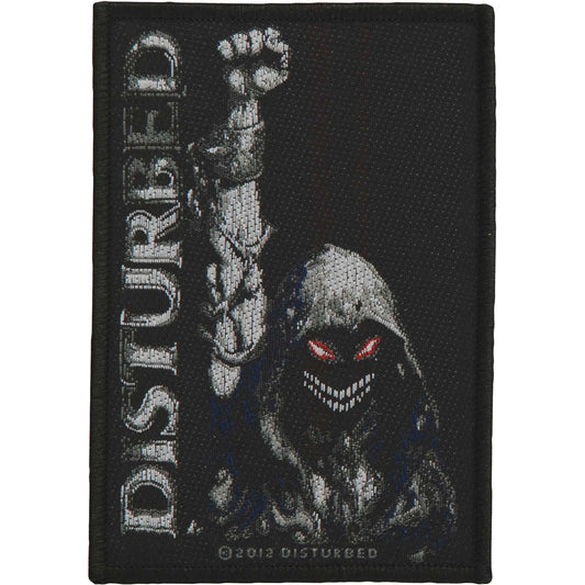 Disturbed Eyes Woven Patch Front