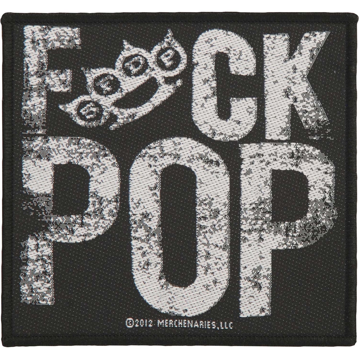 Five Finger Death Punch Fuck Pop Woven Patch Front