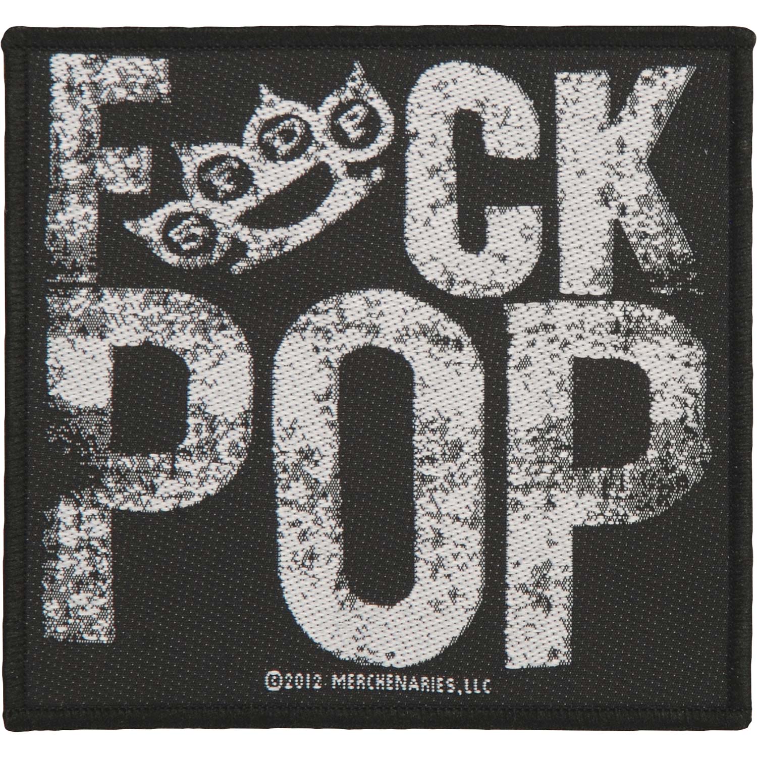 Five Finger Death Punch Fuck Pop Woven Patch Front