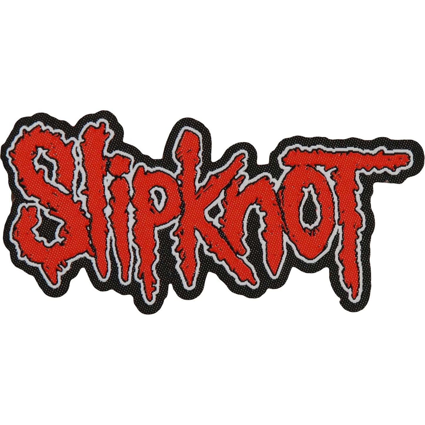 Slipknot Logo Cut-Out Woven Patch Front