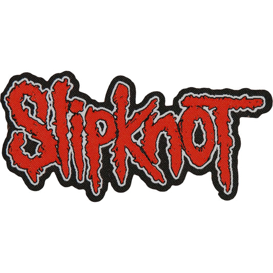 Slipknot Logo Cut-Out Woven Patch Front