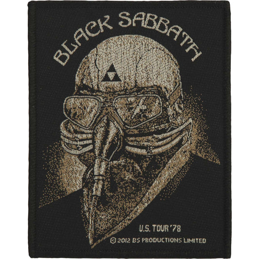 Black Sabbath US Tour '78 Woven Patch Front