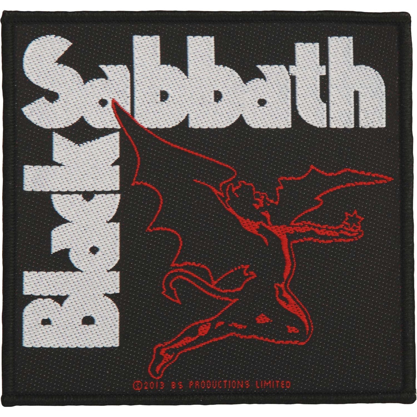 Black Sabbath Creature Woven Patch Front
