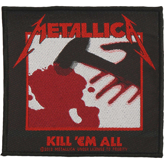 Metallica Kill 'Em All Woven Patch Front