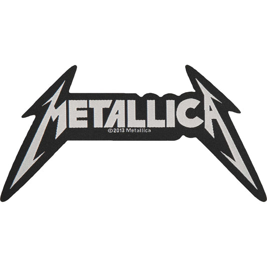 Metallica Shaped Logo Woven Patch Front