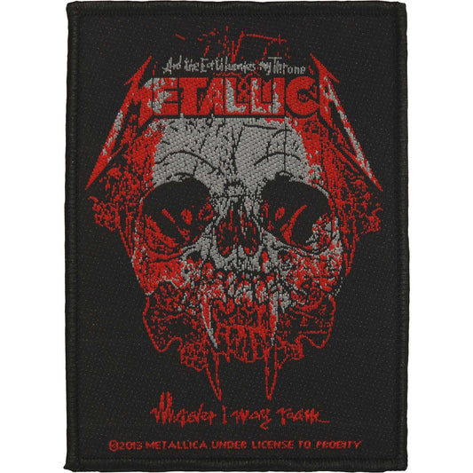 Metallica Wherever I May Roam Woven Patch Front