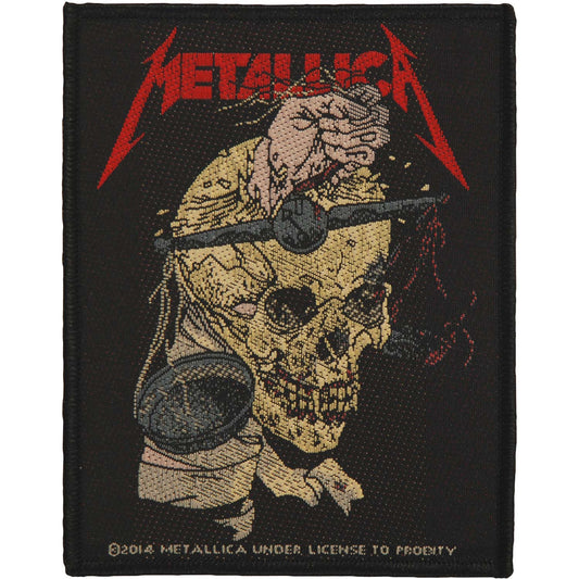 Metallica Harvester Of Sorrow Woven Patch Front