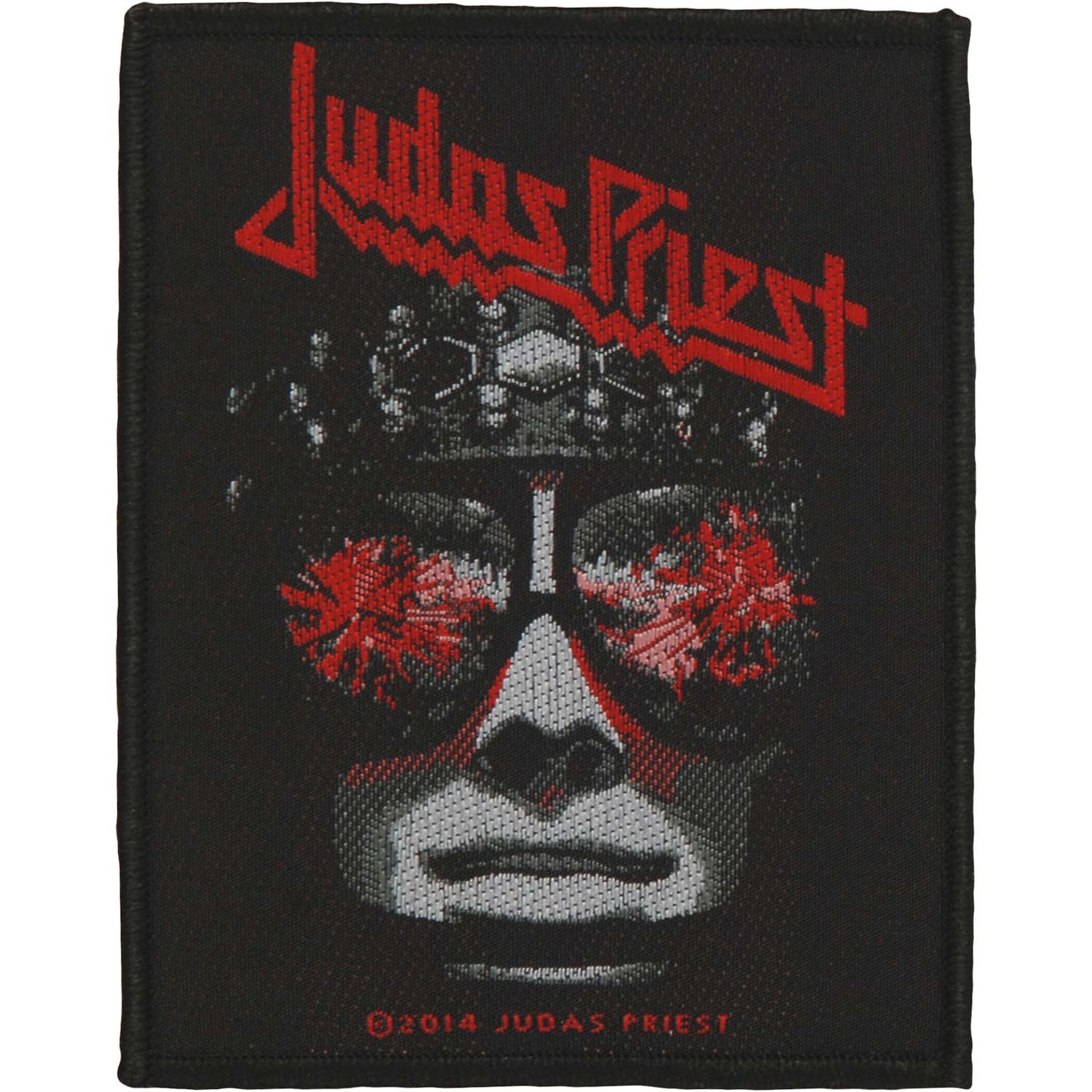 Judas Priest Hell Bent For Leather Woven Patch Front