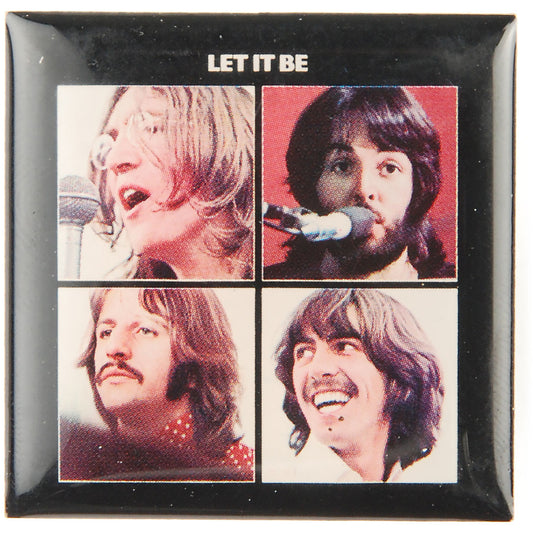Beatles Let It Be Pewter Pin Badge