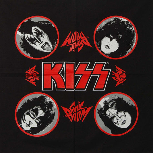 KISS Sonic Boom Bandana Front