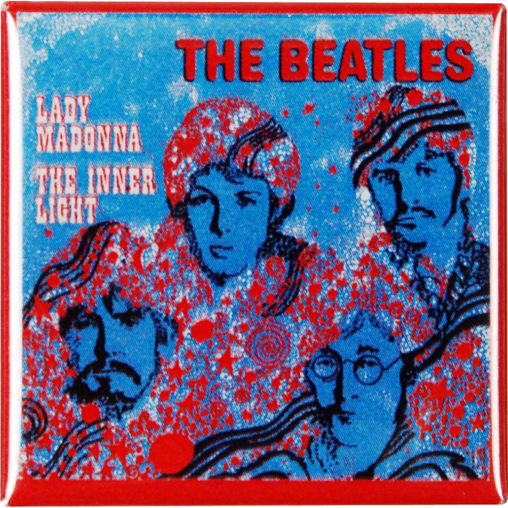 Beatles Lady Madonna Pewter Pin Badge