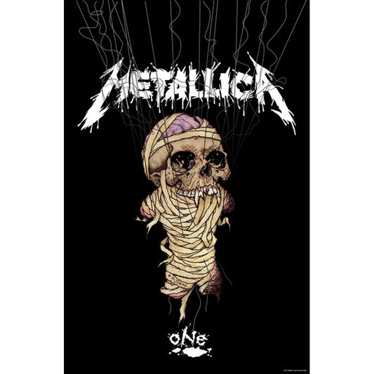 Metallica One Poster Flag Front