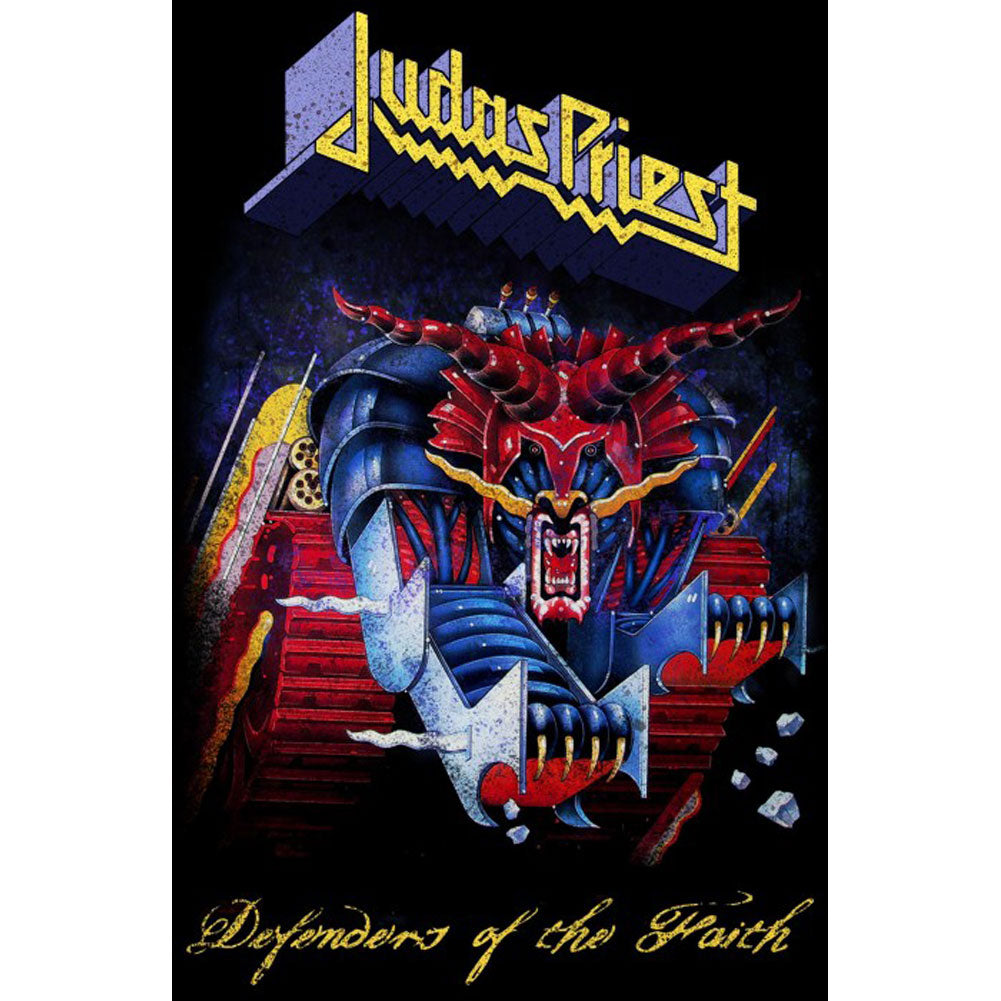 Judas Priest Defenders Of The Faith Poster Flag Front