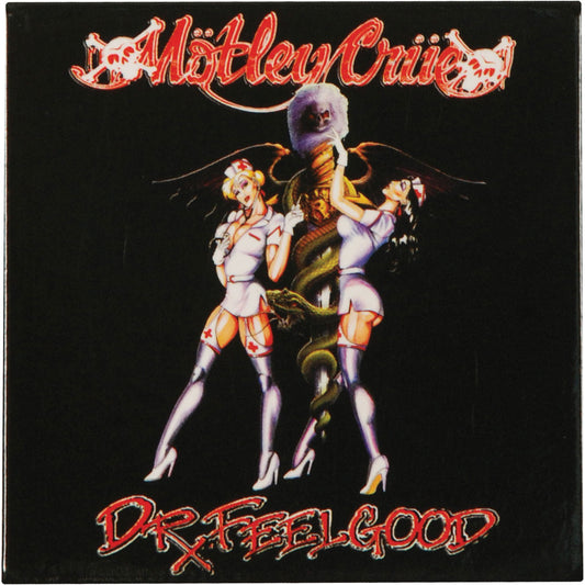 Motley Crue Dr. Feel Good Nurses Magnet Front