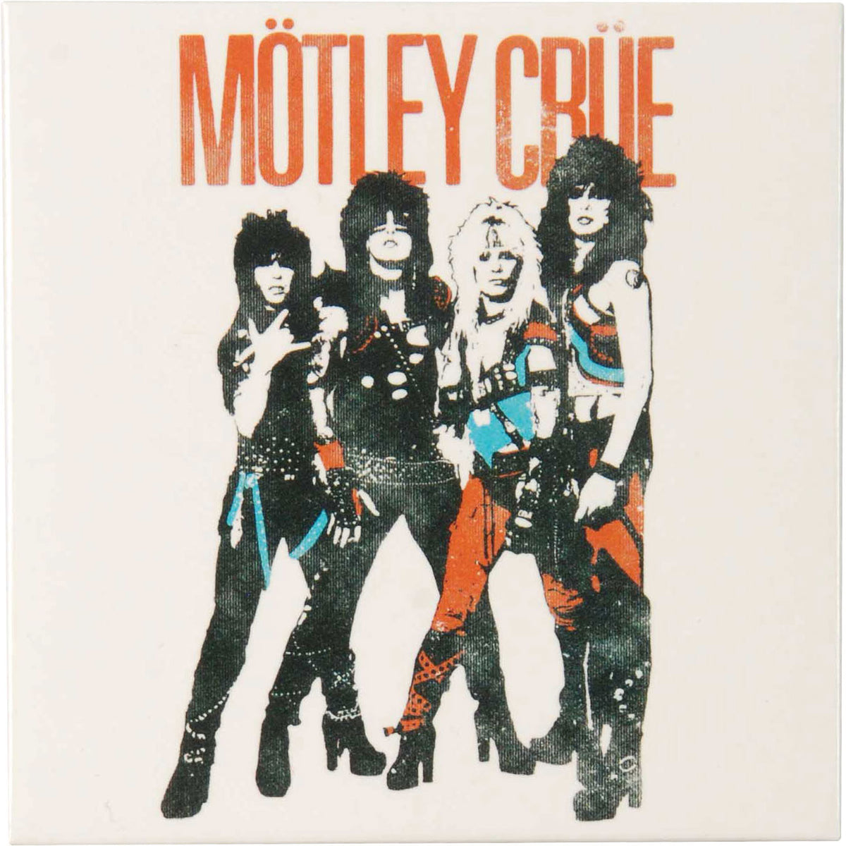 Motley Crue World Tour Magnet Front