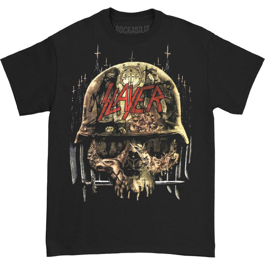 Slayer Skull Collage T-shirt Front