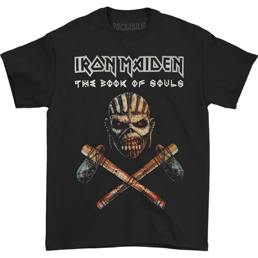 Iron Maiden Axe Colour T-shirt Front