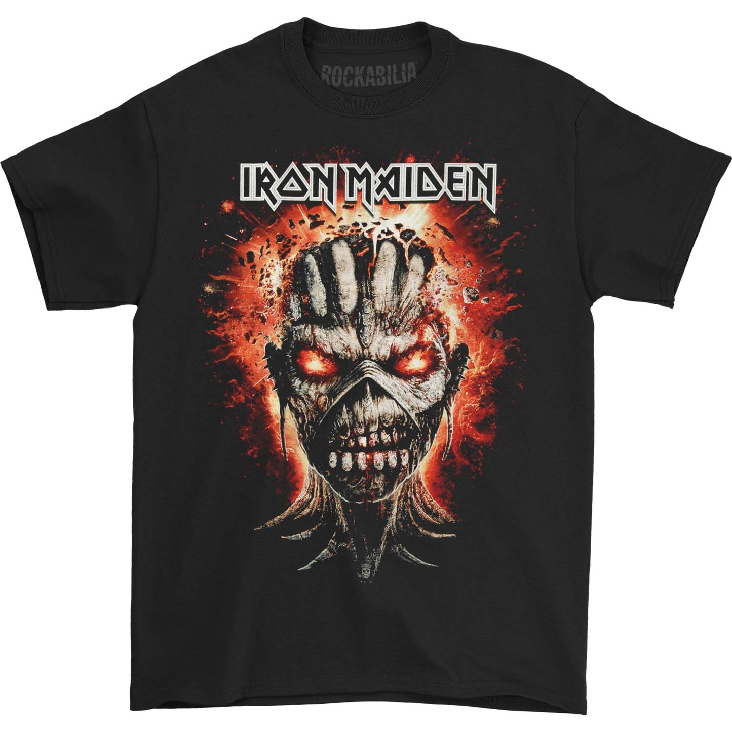 Iron Maiden Eddie Exploding Head T-shirt Front