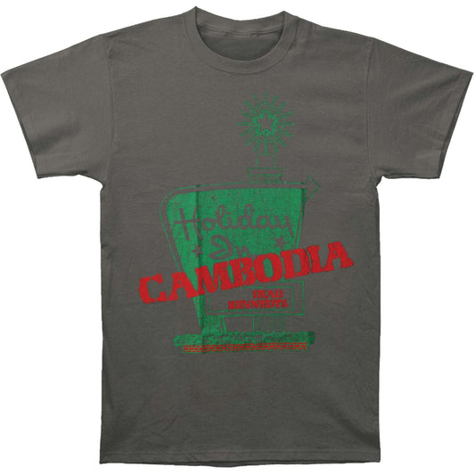 Dead Kennedys Holiday In Cambodia Slim Fit T-shirt Front