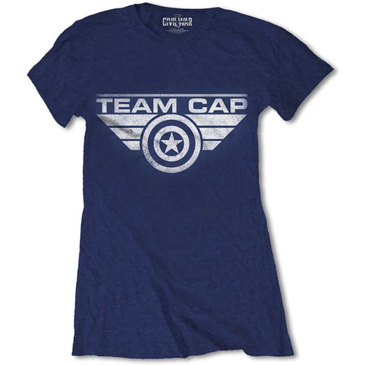 Captain America Team Cap Junior Top Front